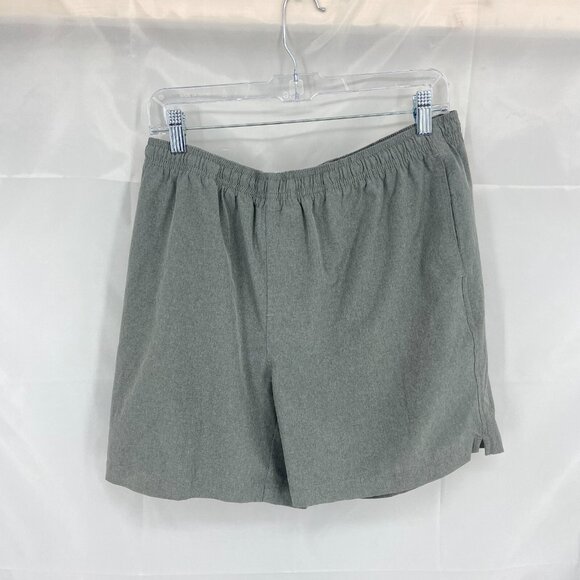 Chubbies Men L Athletic Shorts Solid Gray 5.5" Inseam Activewear Workout Gym - Picture 1 of 8